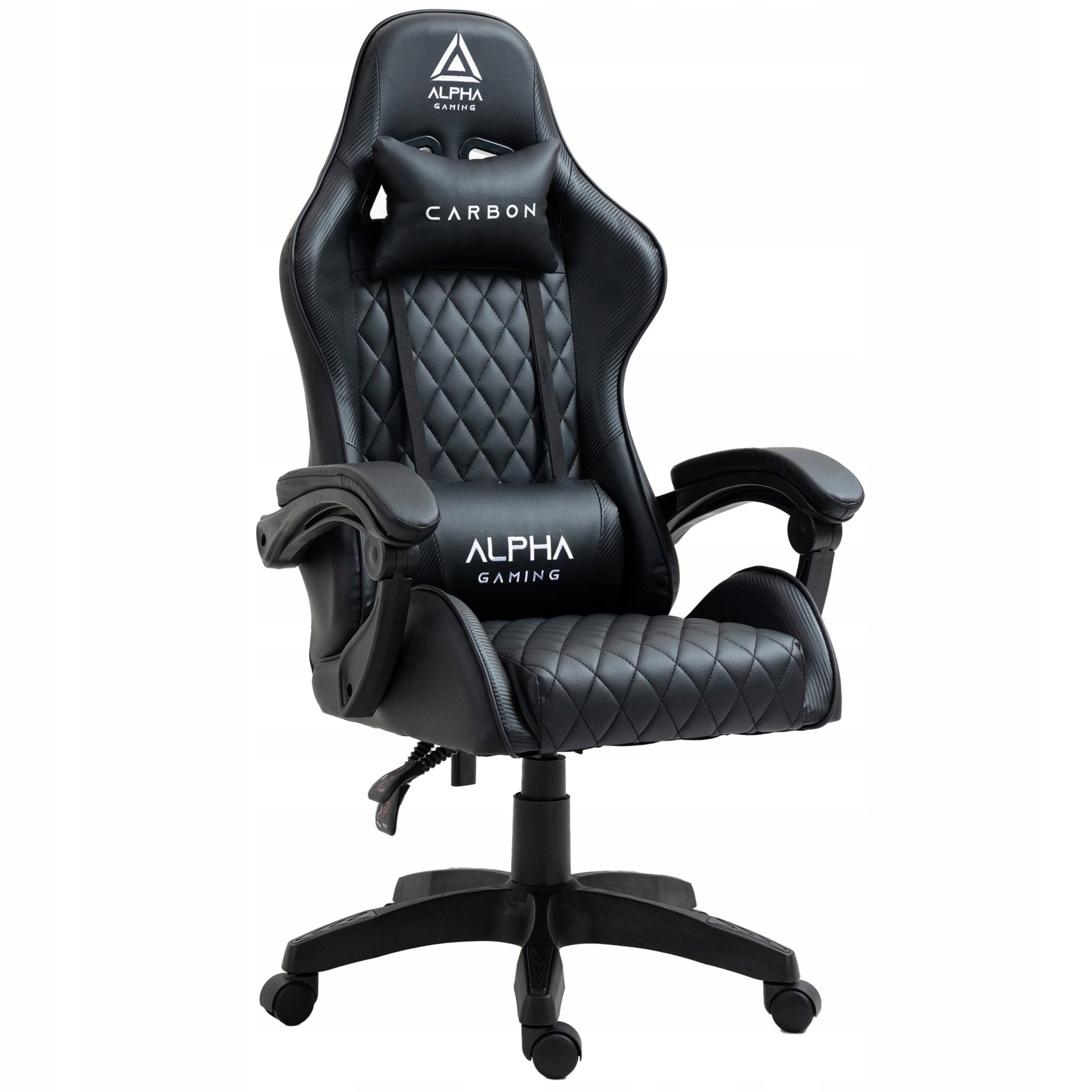 GAMING CHAIR BUCKET OFFICE SWIVEL CHAIR ALPHA GAMING BLACK Packaging status original