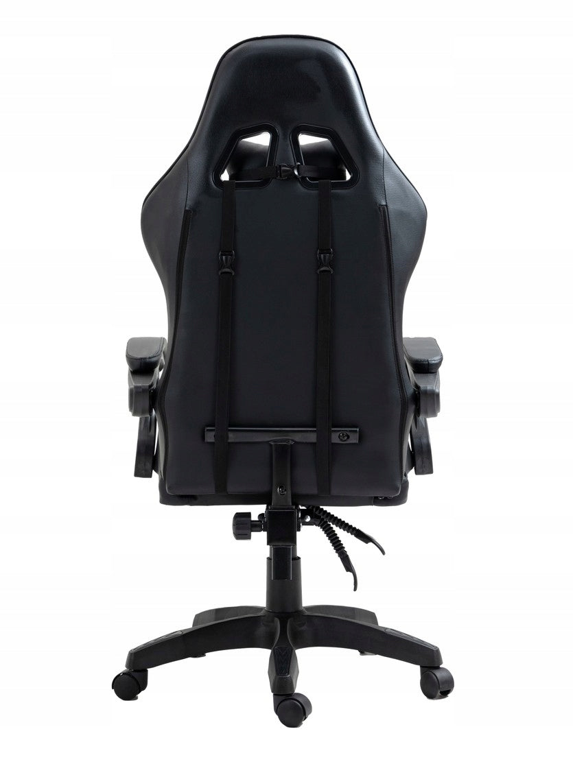 GAMING CHAIR GREY ALPHA OFFICE CHAIR SWIVEL COMPUTER ADJUSTABLE Model CARBON