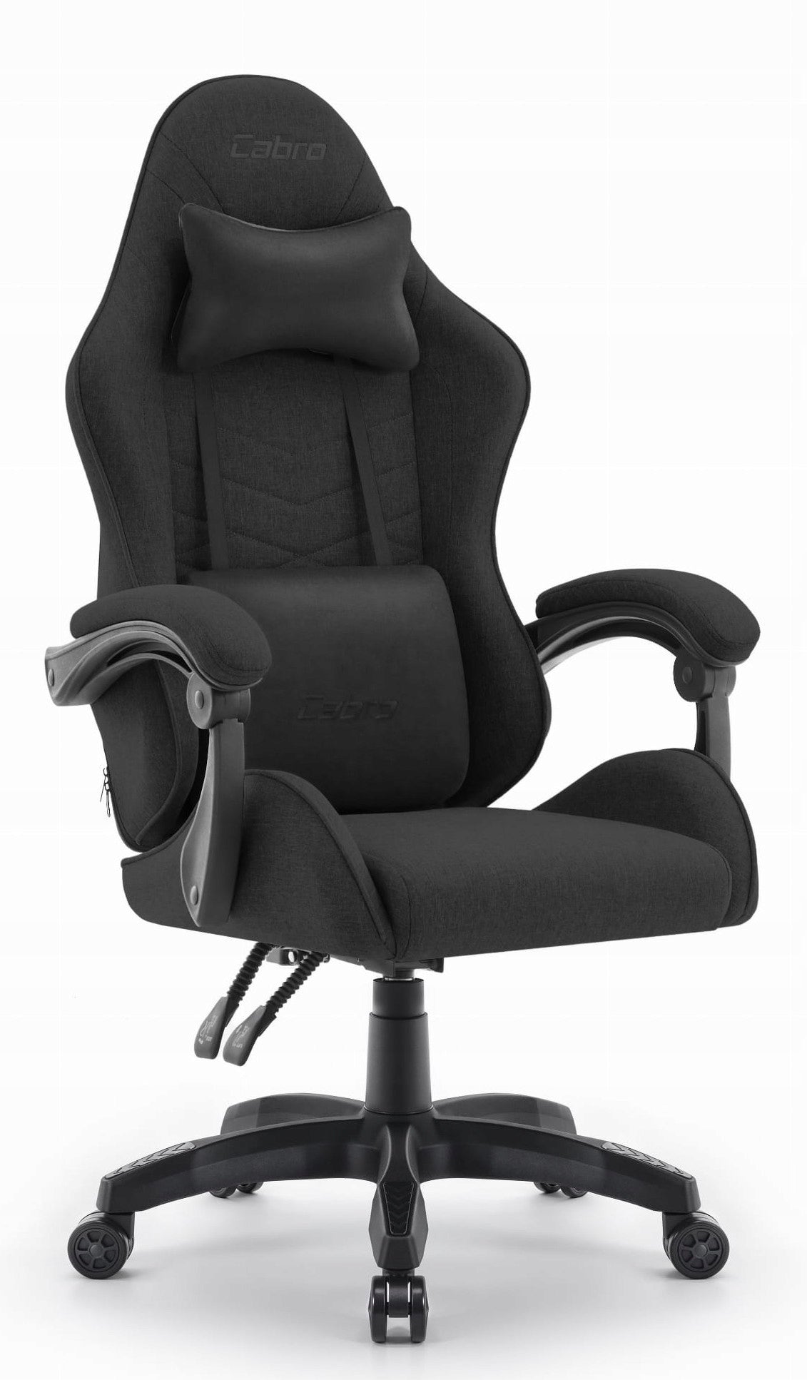 GAMING CHAIR MATERIAL CABRO C500 BLACK FABRIC Manufacturer code 5907196010088