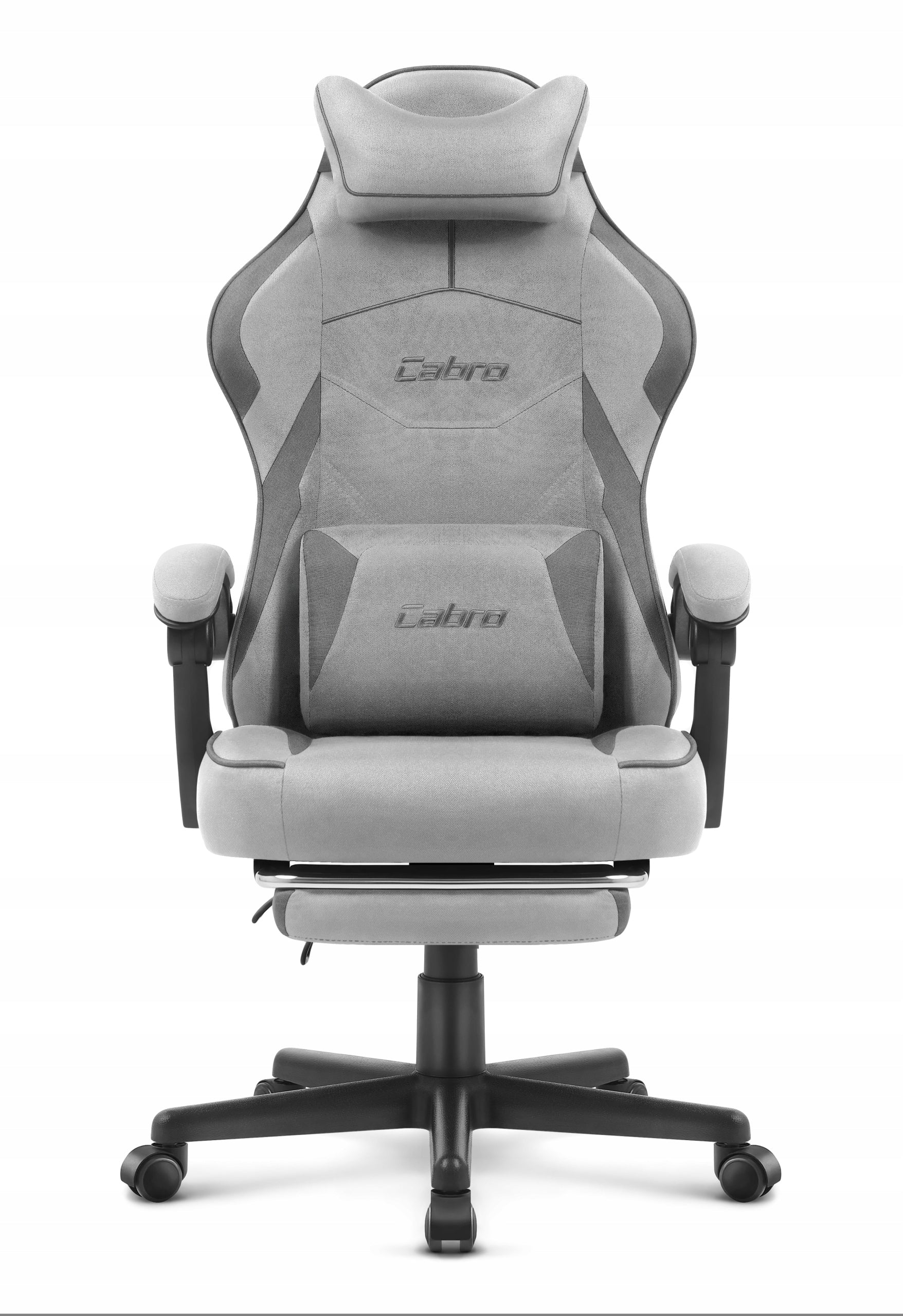 GAMING CHAIR MATERIAL CABRO C502 GREY BLACK Packaging status original