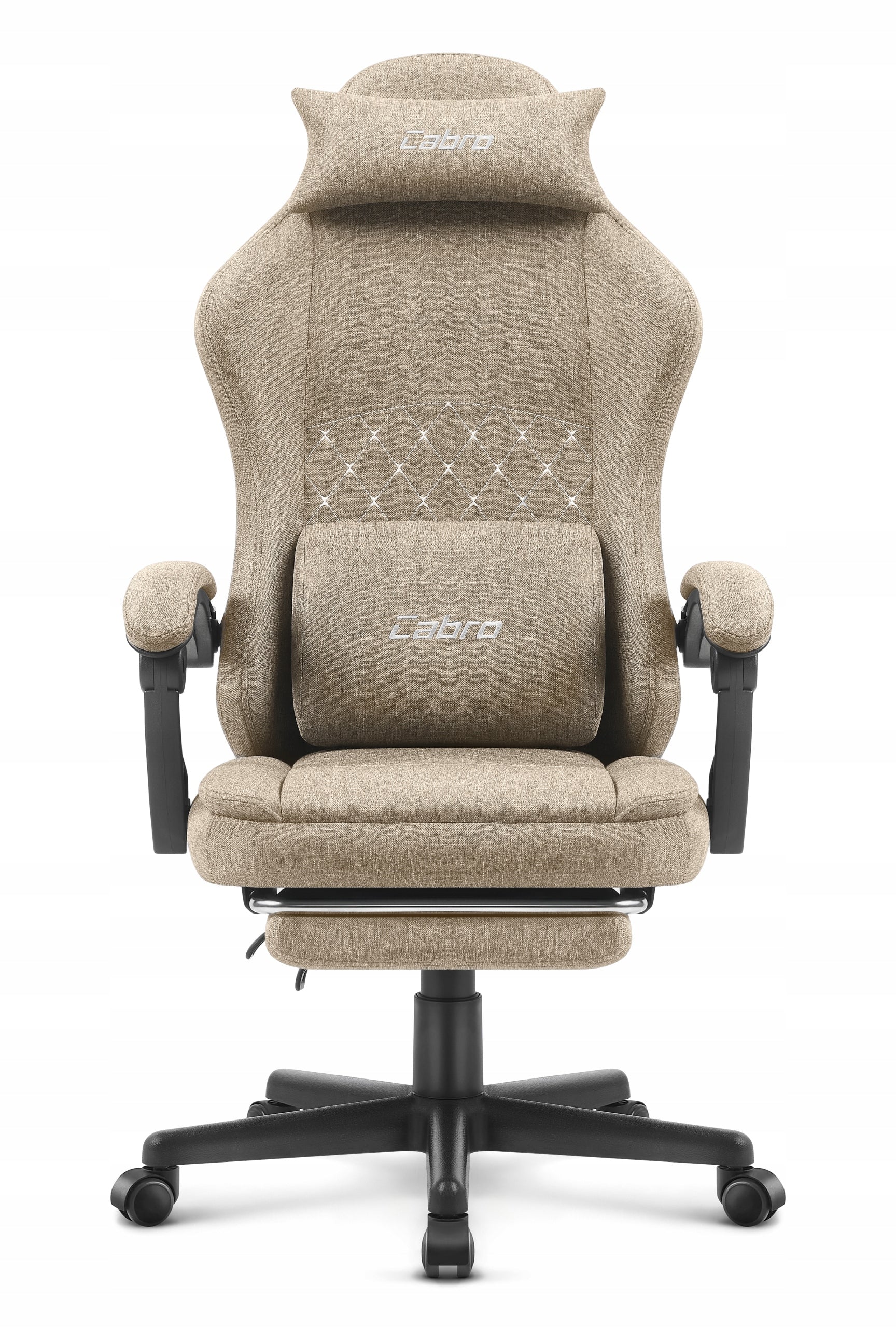 GAMING CHAIR MATERIAL CABRO C503 BEIGE FABRIC Packaging status original