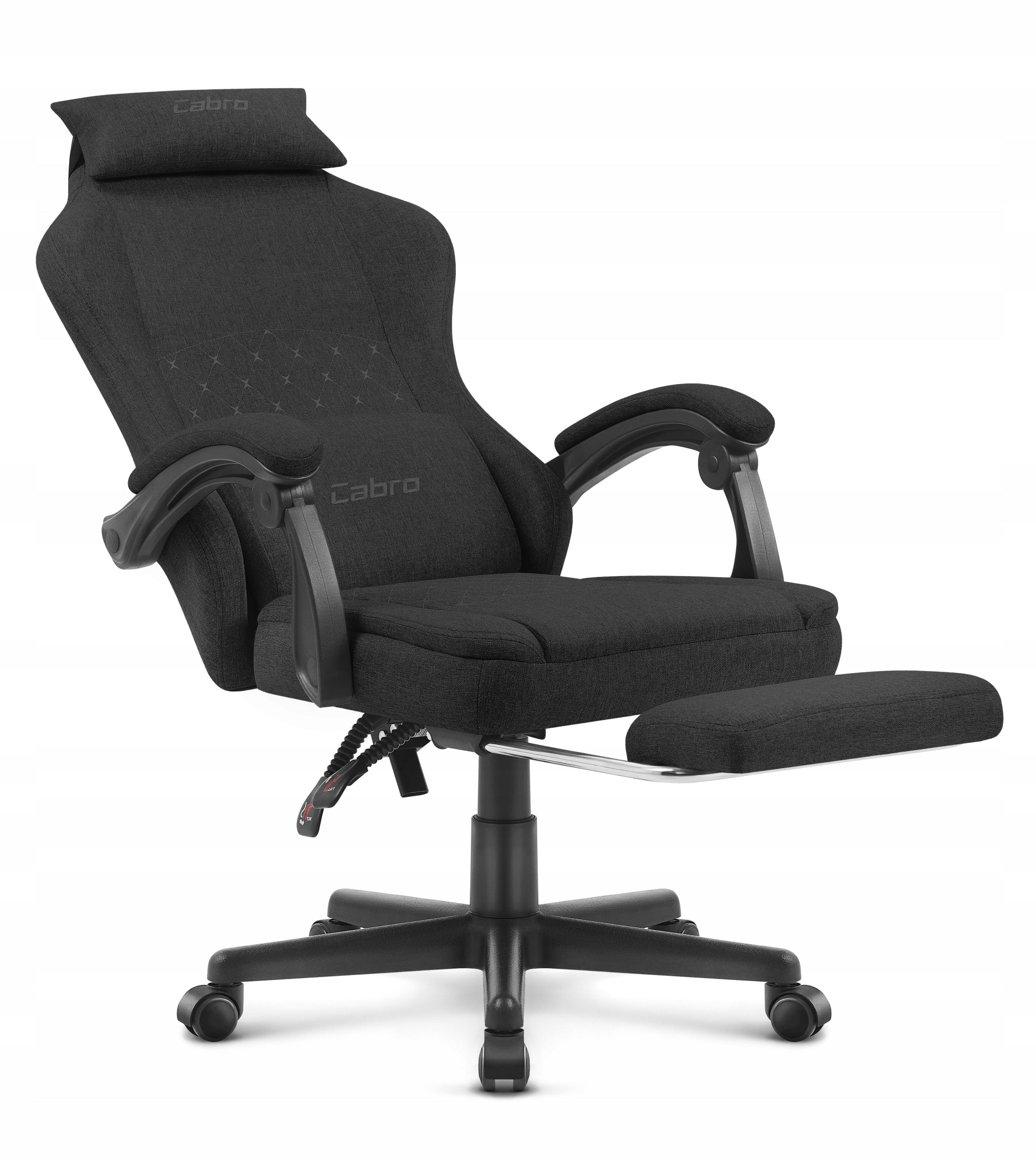 GAMING CHAIR MATERIAL CABRO C503 BLACK FABRIC Brand no brand