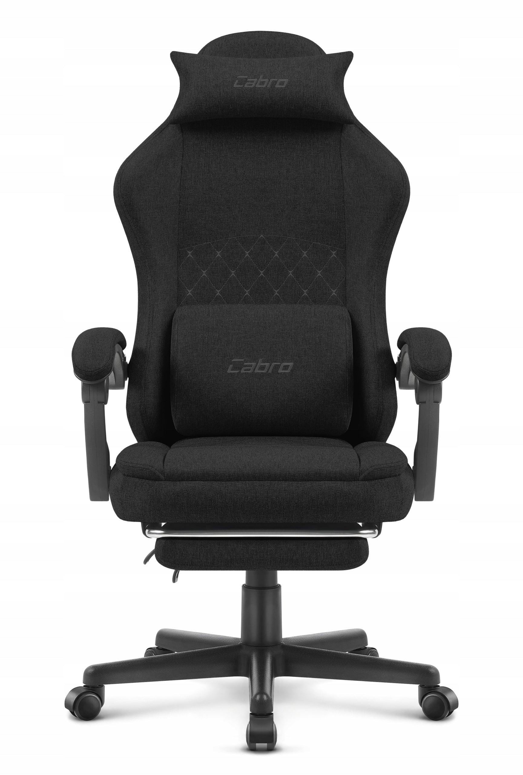 GAMING CHAIR MATERIAL CABRO C503 BLACK FABRIC Packaging status original