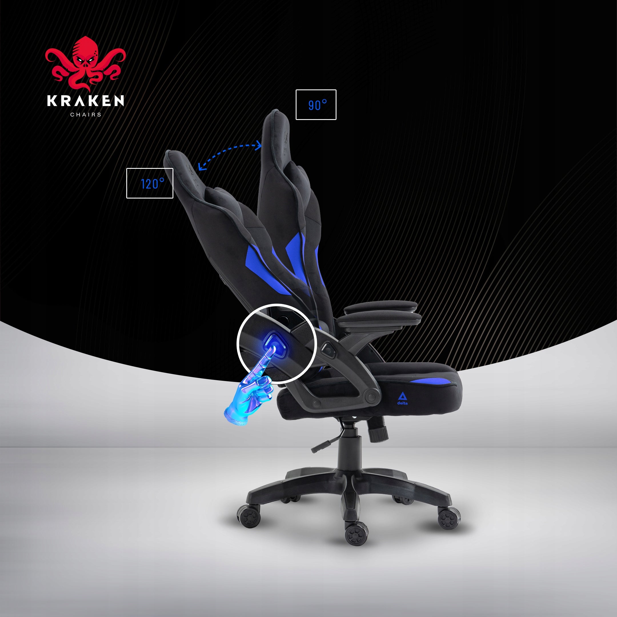 GAMING CHAIR OFFICE SWIVEL CHAIR FOR DESK Furniture height 135 cm