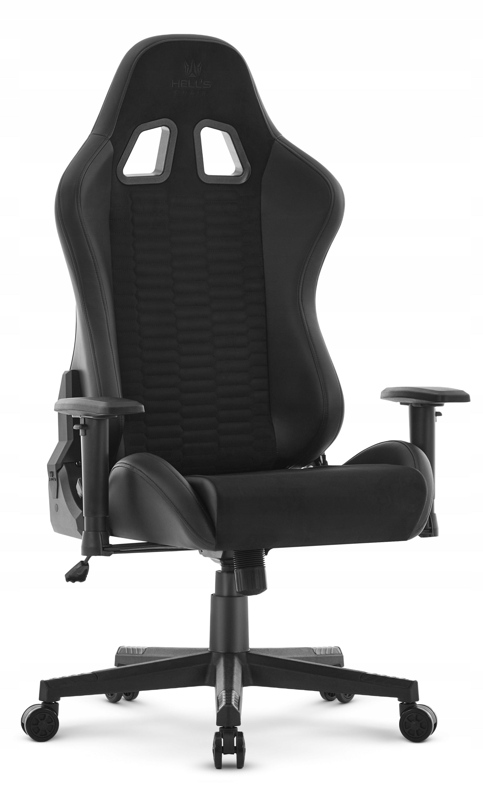 GAMING CHAIR Office Rotation Hell's Chair HC- 2000 Black Eco-leather + Fabric Furniture width 76 cm