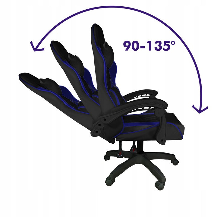 GAMING CHAIR PRESTIGE, QUILTED, OFFICE, MASSAGE GAME EXTREME FG-PRS-006 Furniture height 131 cm