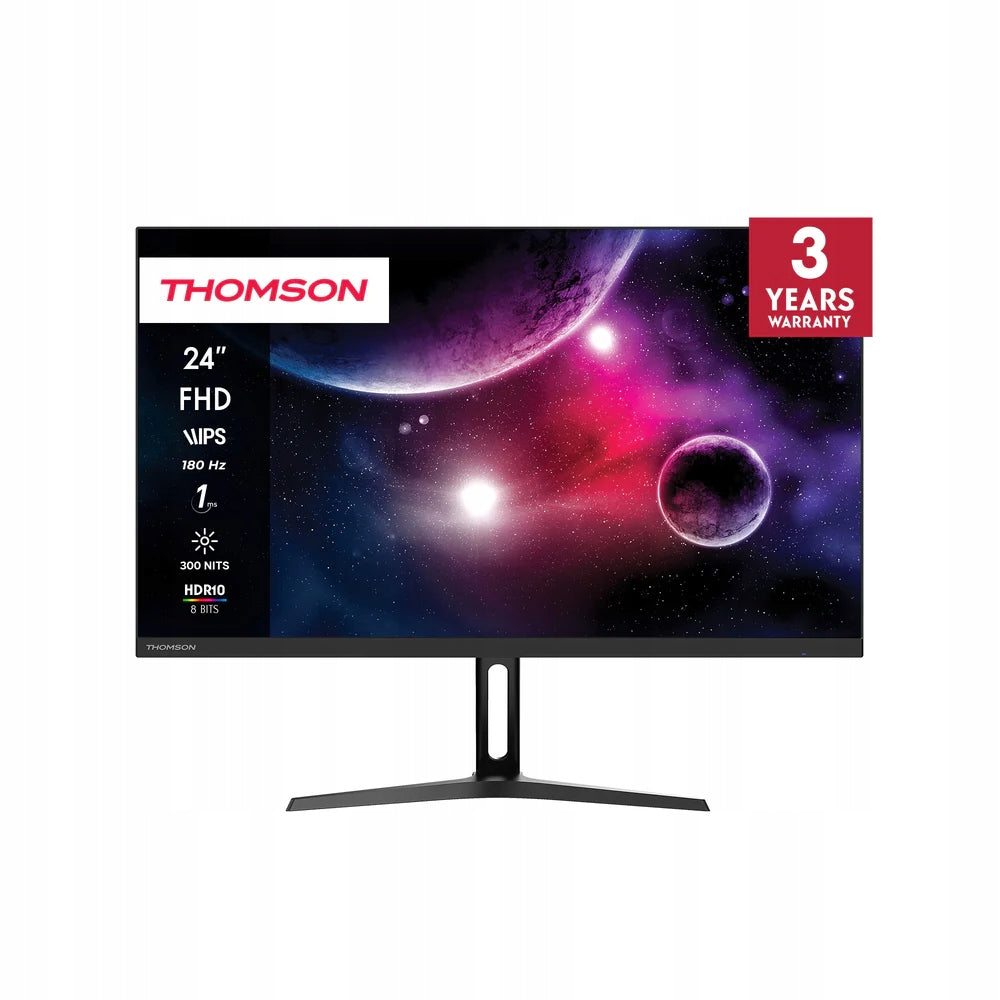 GAMING COMPUTER MONITOR FULL HD 24" IPS 180Hz WITH SPEAKERS Packaging status original