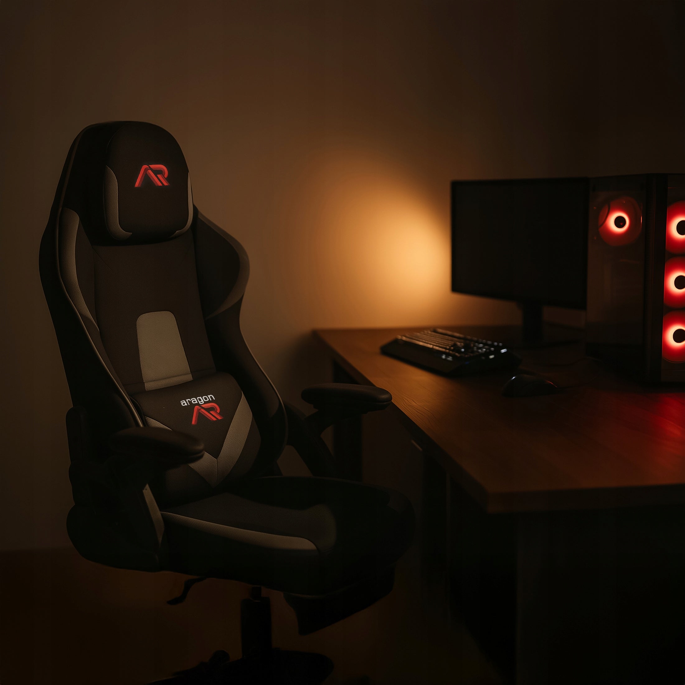 GAMING Chair Adjustable ARAGON Office PLAYER Swivel Chair JUMIhome Manufacturer code CM-370890