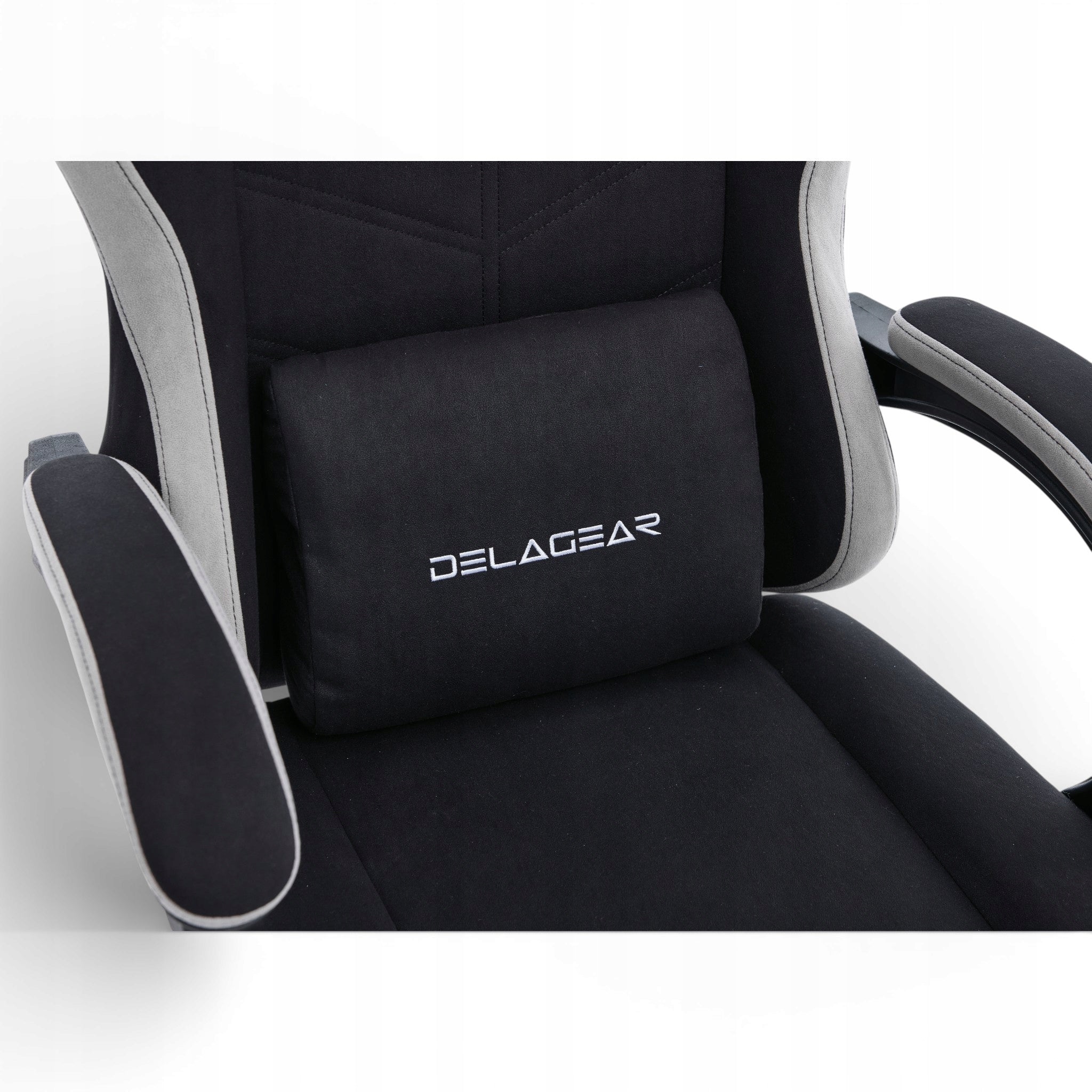 GAMING OFFICE CHAIR DELAGEAR G 325 BLACK ROTATING MATERIAL Model Fotel Gamingowy Delagear G 325 Czarny Materiałowy