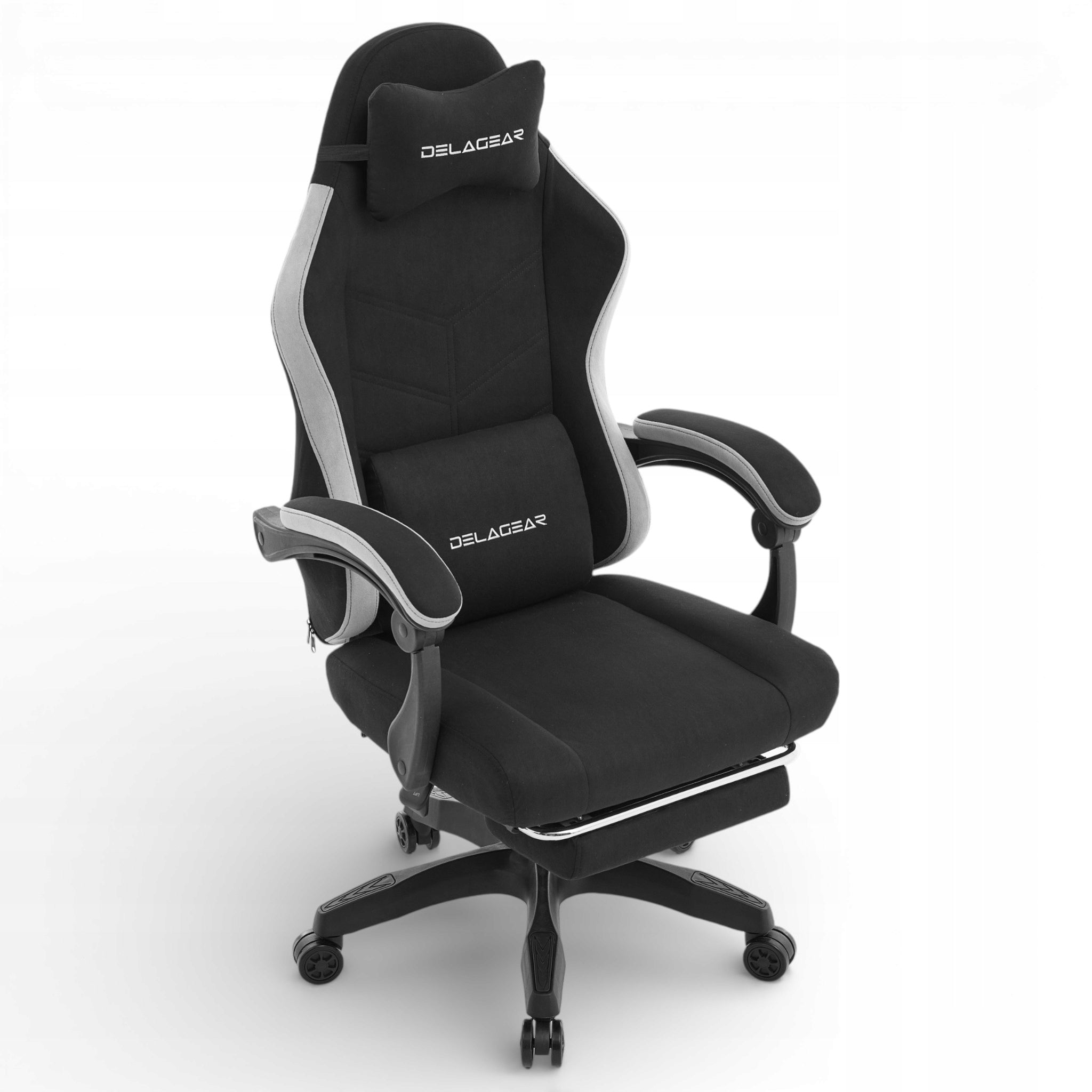 GAMING OFFICE CHAIR DELAGEAR G 325 BLACK ROTATING MATERIAL