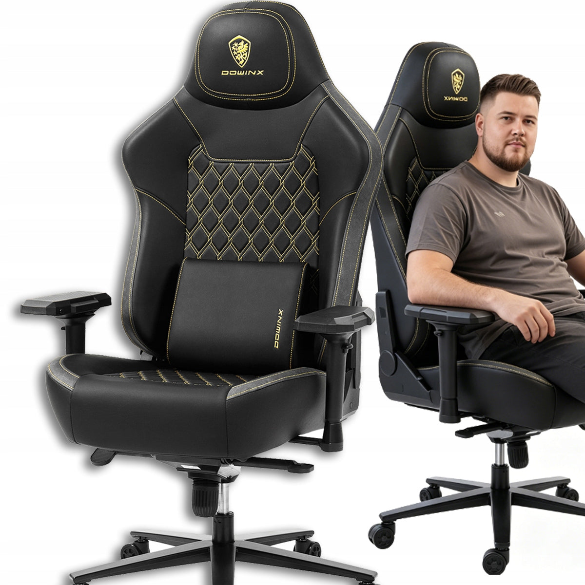 GAMING/OFFICE CHAIR DOWINX SWIVEL 200KG 4D ERGONOMIC ARMRESTS