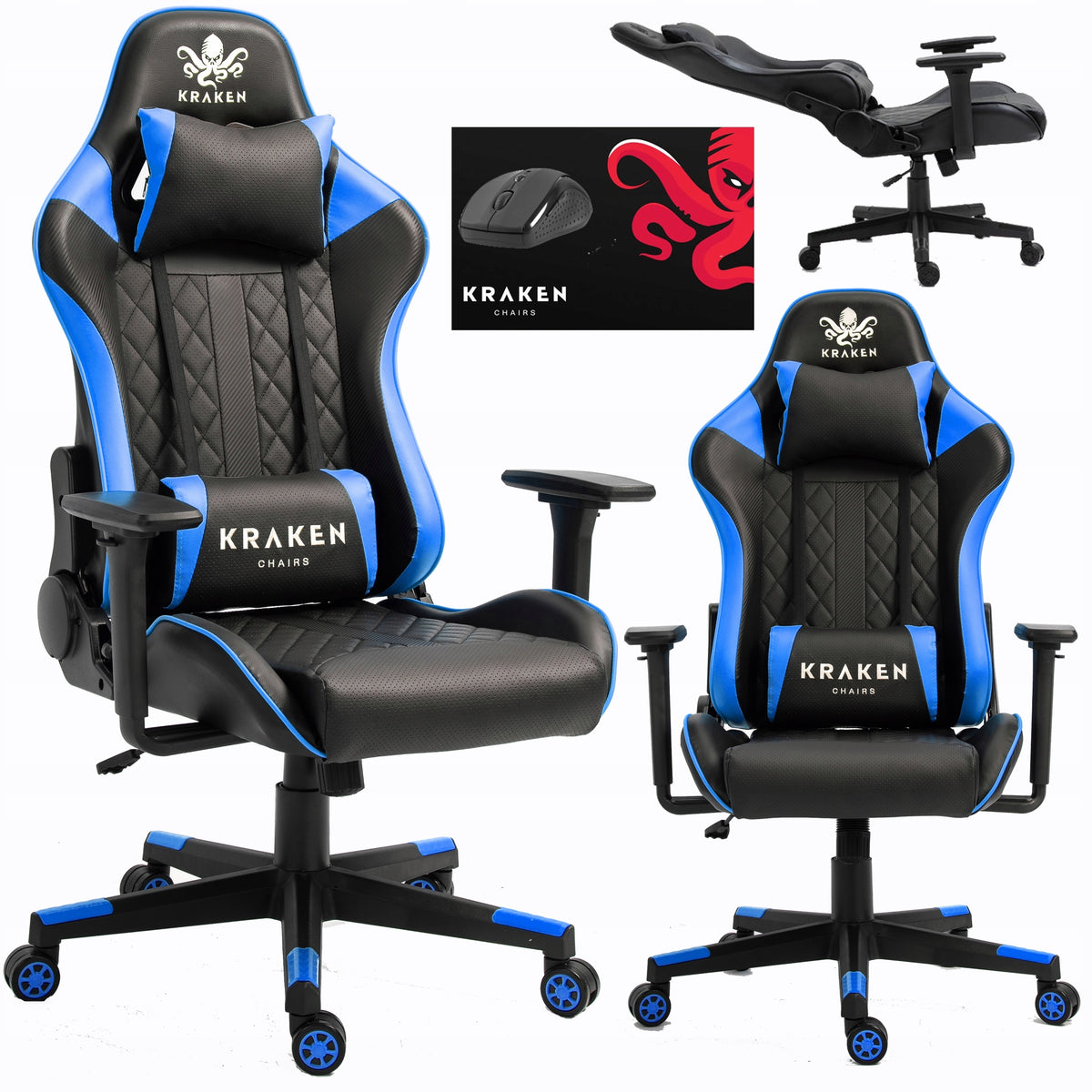 GAMING OFFICE CHAIR PLAYER CHAIR + PAD