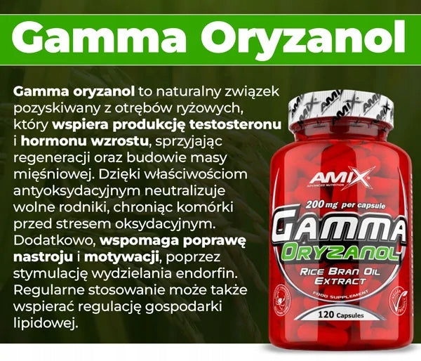 GAMMAORYZANOL Booster libido testo - gamma oryzanol Phytosterols Amix Expiration date at least 1 year from the date of purchase