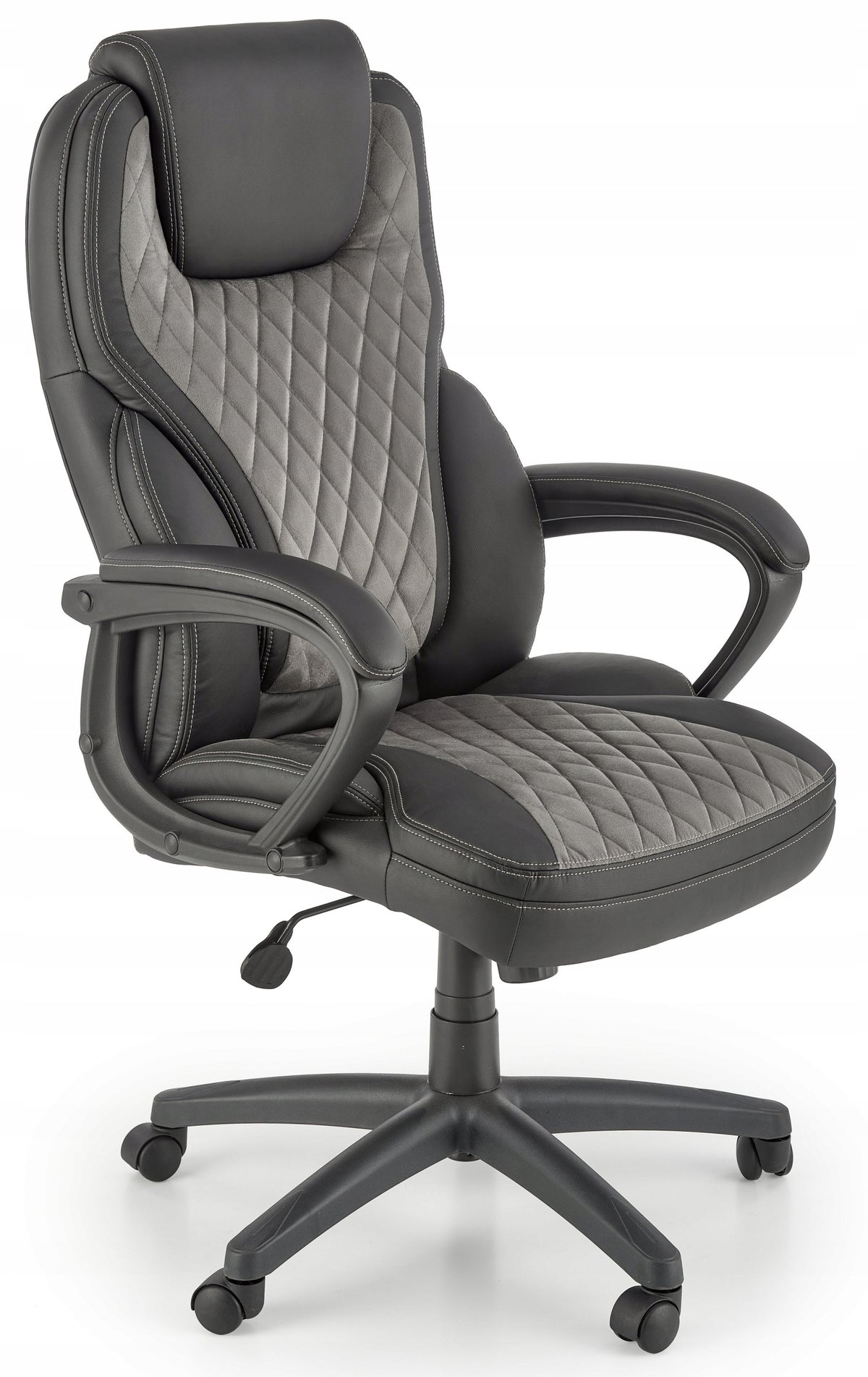 GANDALF office swivel chair black-ash