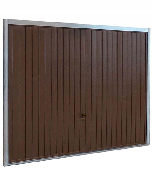 GARAGE DOOR TILTING TRAPEZOIDAL SHEET T10 TO SIZE GARAGE DOOR BRONZE Brand no brand