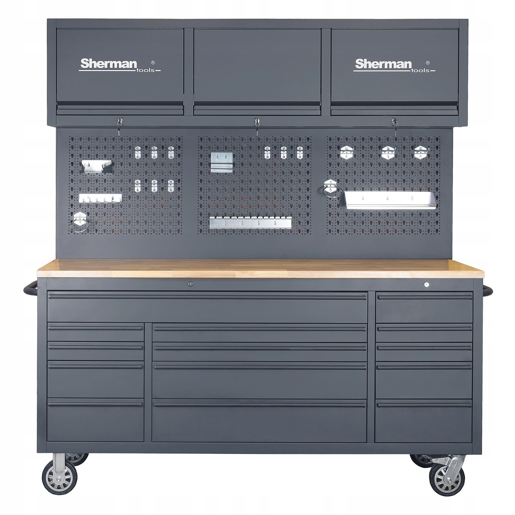 GARAGE FURNITURE TOOL CABINET ON WHEELS PROFESSIONAL BOOKCASE Sherman Product depth 60 cm