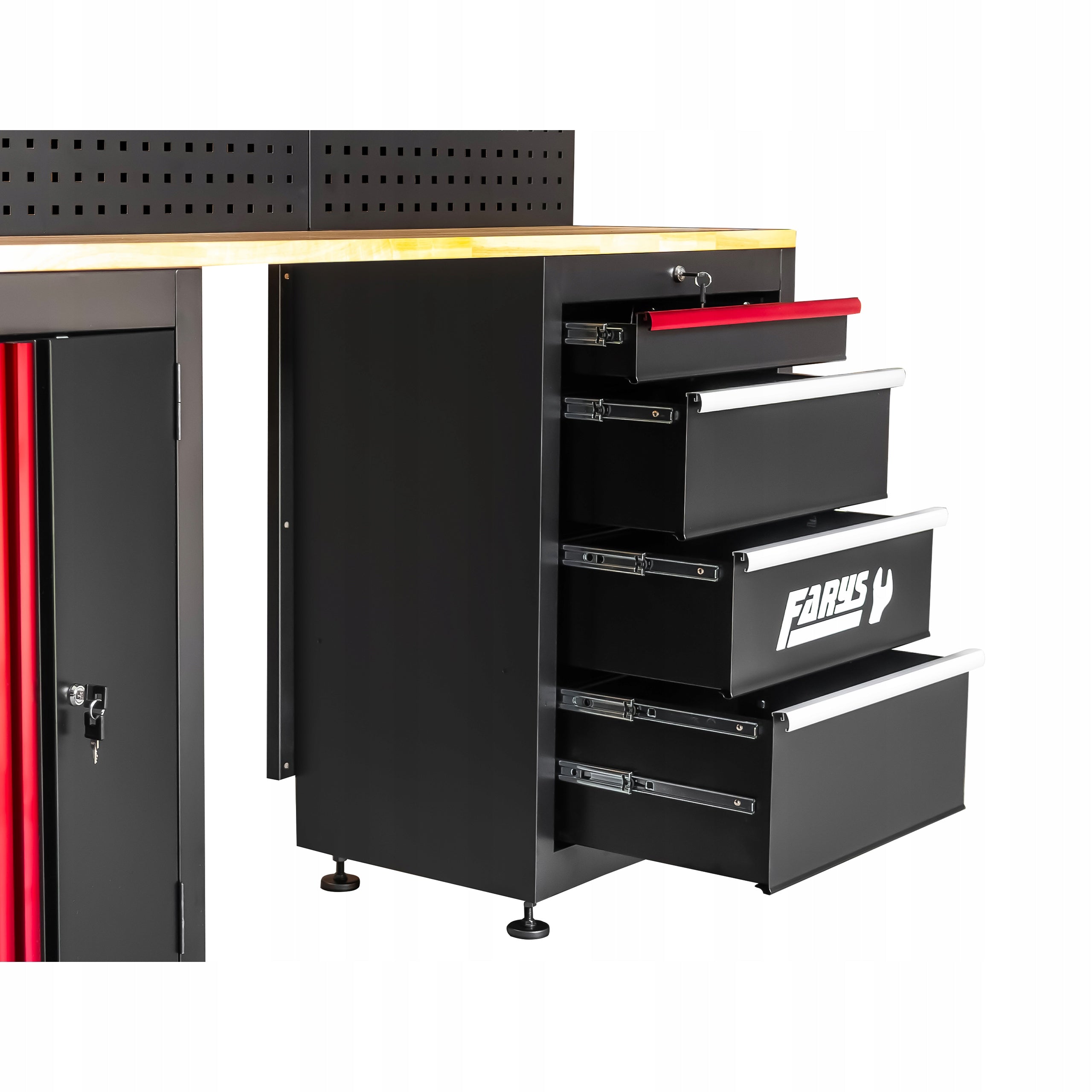 GARAGE FURNITURE WORKSHOP RACK CABINET FOR GARAGE WORKSHOP BASEMENT 13 EL. Accessories included no