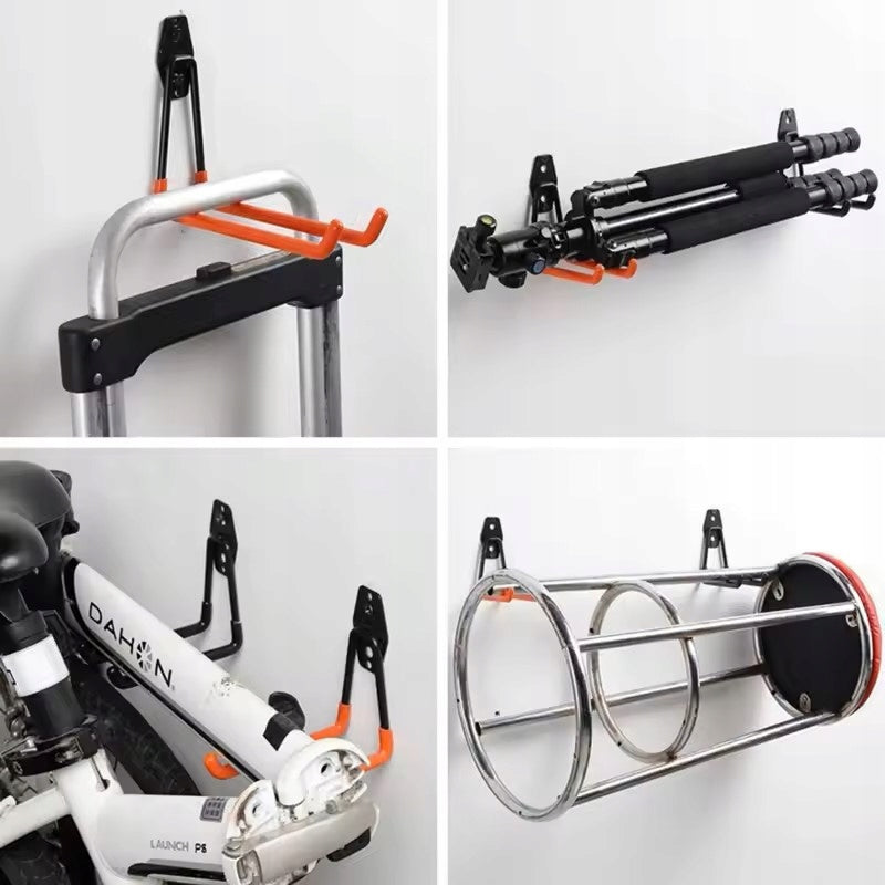 GARAGE WALL HANGER HOOK TOOL HOLDER BIKE LADDER FOR GARAGE Dominant material metal