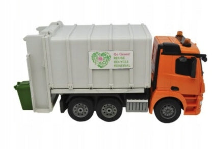 GARBAGE TRUCK MERCEDES REMOTE CONTROLLED RC Kind driving