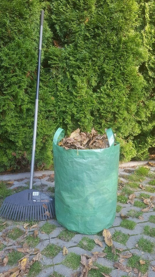 GARDEN BAG ON LEAVES WASTE GRASS SHOPPING BAG VERY STRONG Manufacturer Ampo