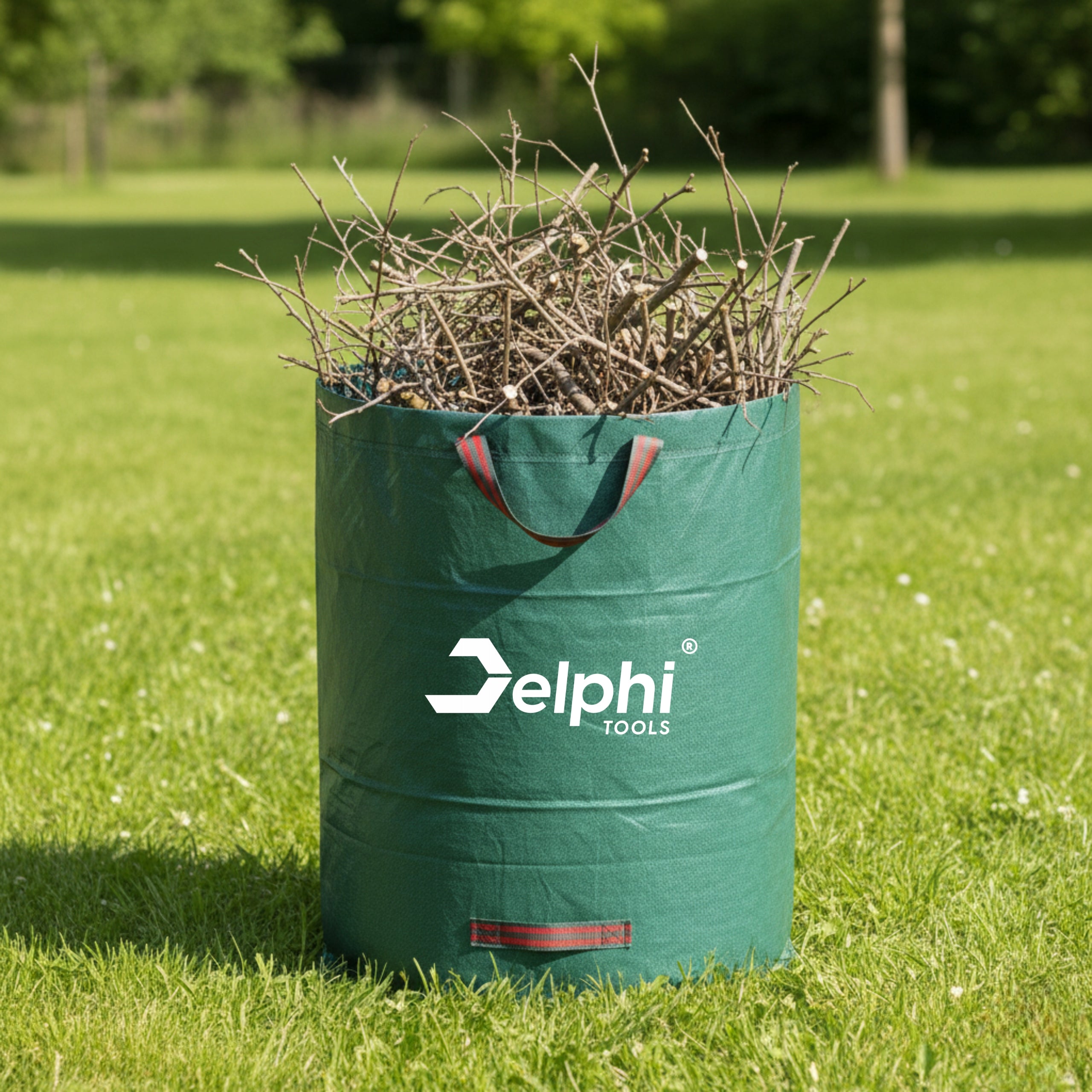 GARDEN BASKET BAG GARDEN BAG LEAF GRASS CONTAINER FOLDING 300 L Manufacturer code Worek Ogrodowy Mocny Duży XXL do Ogrodu 300 L