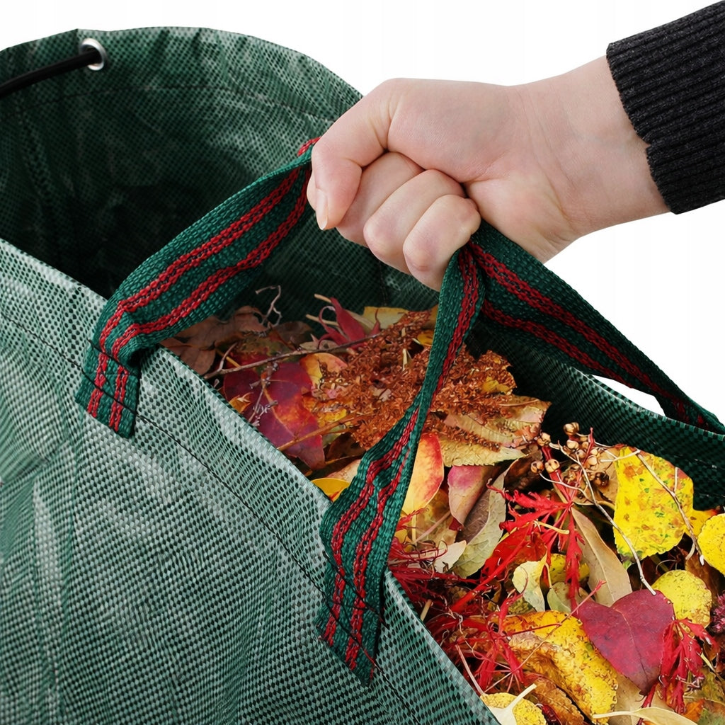 GARDEN BASKET LEAF BAG GARDEN BAG GRASS CONTAINER FOLDING 500 L Kind other