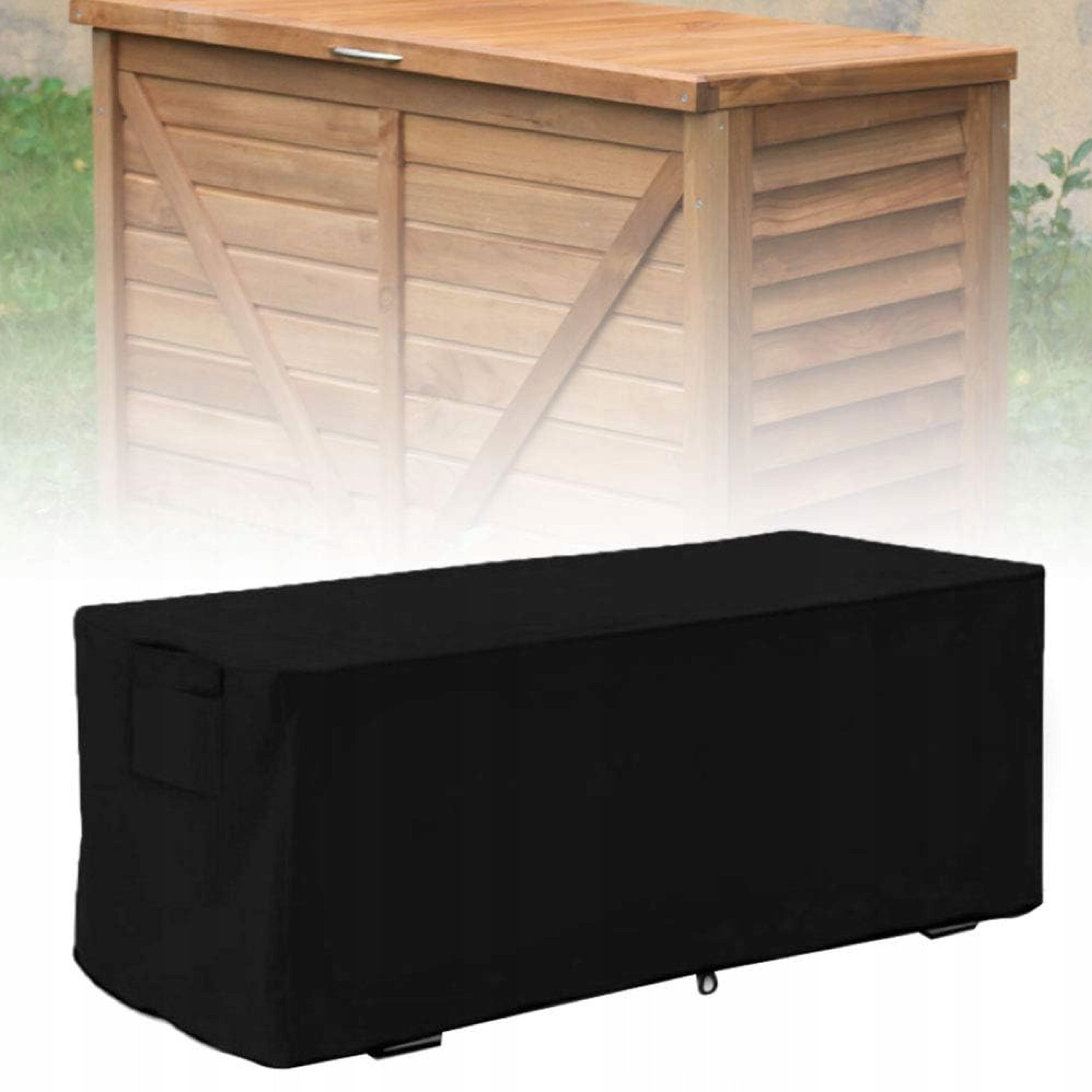 GARDEN BOX COVER WATERPROOF 123x55x62 LARGE PULLER STRONG UV