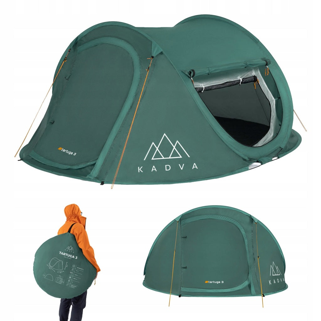 GARDEN CAMPING TENT FOR PLOT LARGE 3 PERSONS LIGHT MANOR Manufacturer code KDW-TRT003