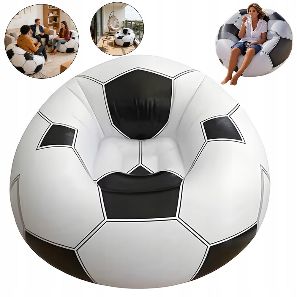 GARDEN CHAIR SOFA INFLATABLE PUMPED BEACH SOFA COMFORTABLE FOR CAMPING