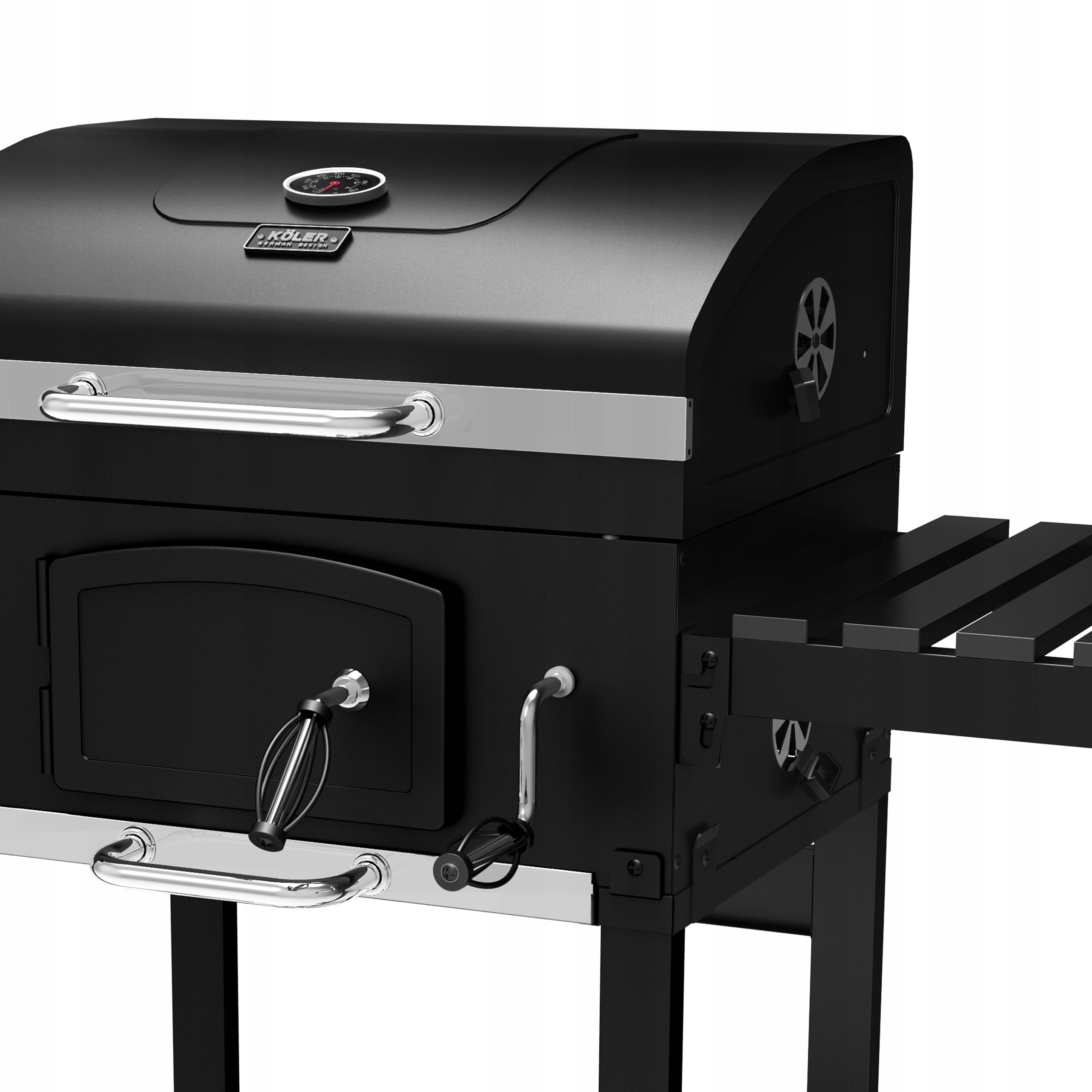 GARDEN CHARCOAL GRILL Koler Ember ch1 Cast Iron Grate Plate Stone for Pizza Manufacturer code KE-CH1