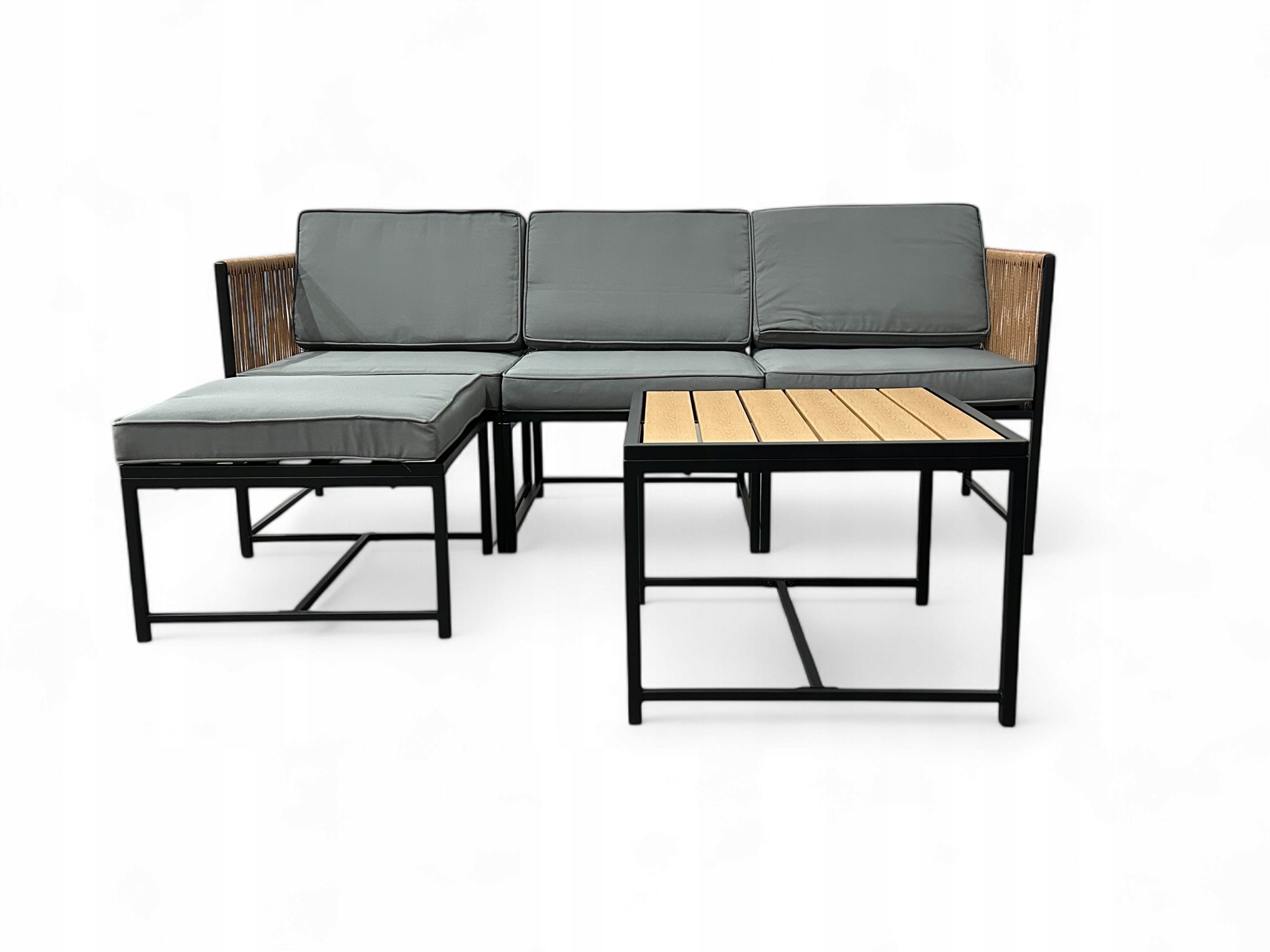 GARDEN CORNER DOUBLE-SIDED XL-NM-31 GARDEN FURNITURE SET BROWN LIGHT Number of items in the set 3