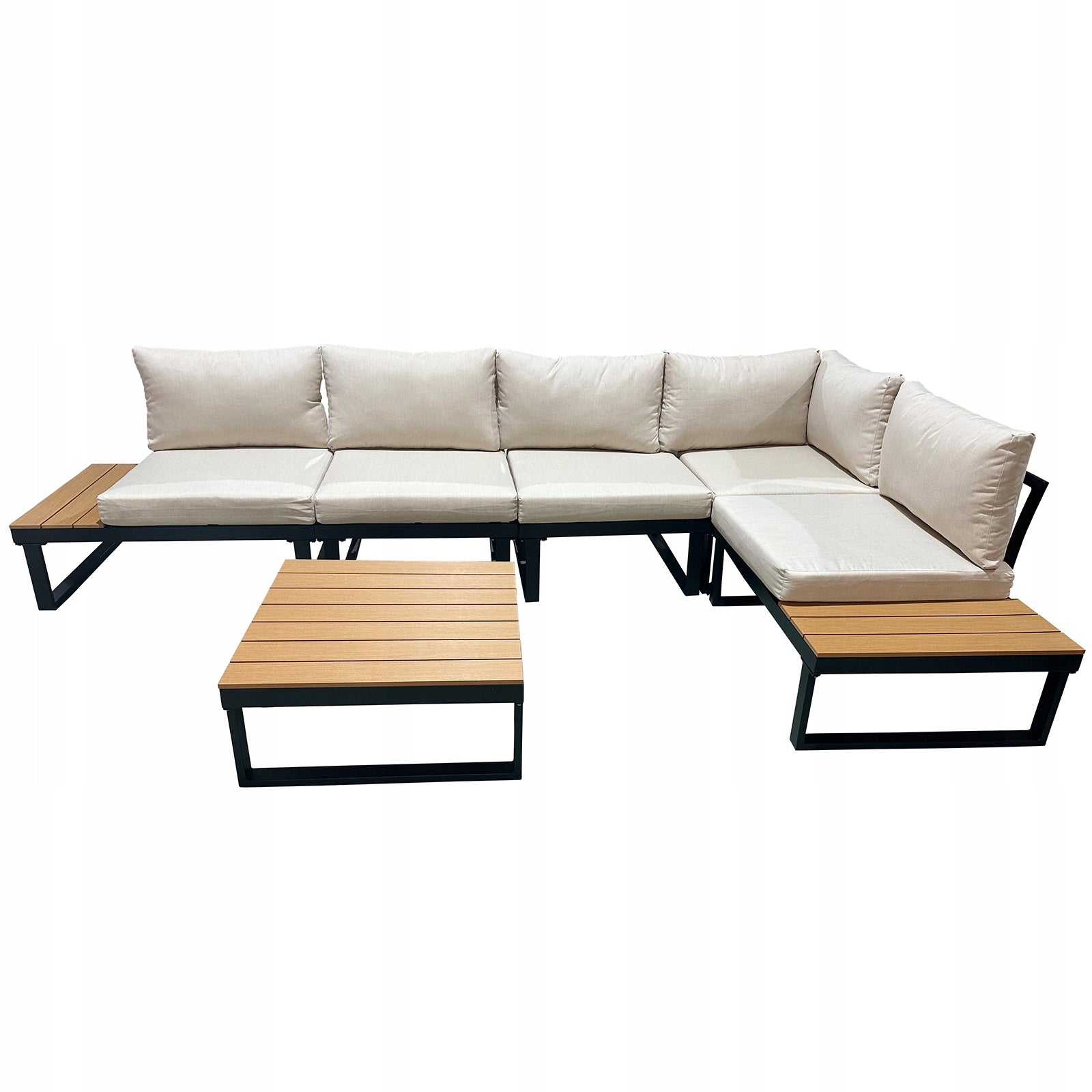 GARDEN CORNER GARDEN FURNITURE SET FOR TERRACE FOX BEIGE Manufacturer code LISA BEŻ