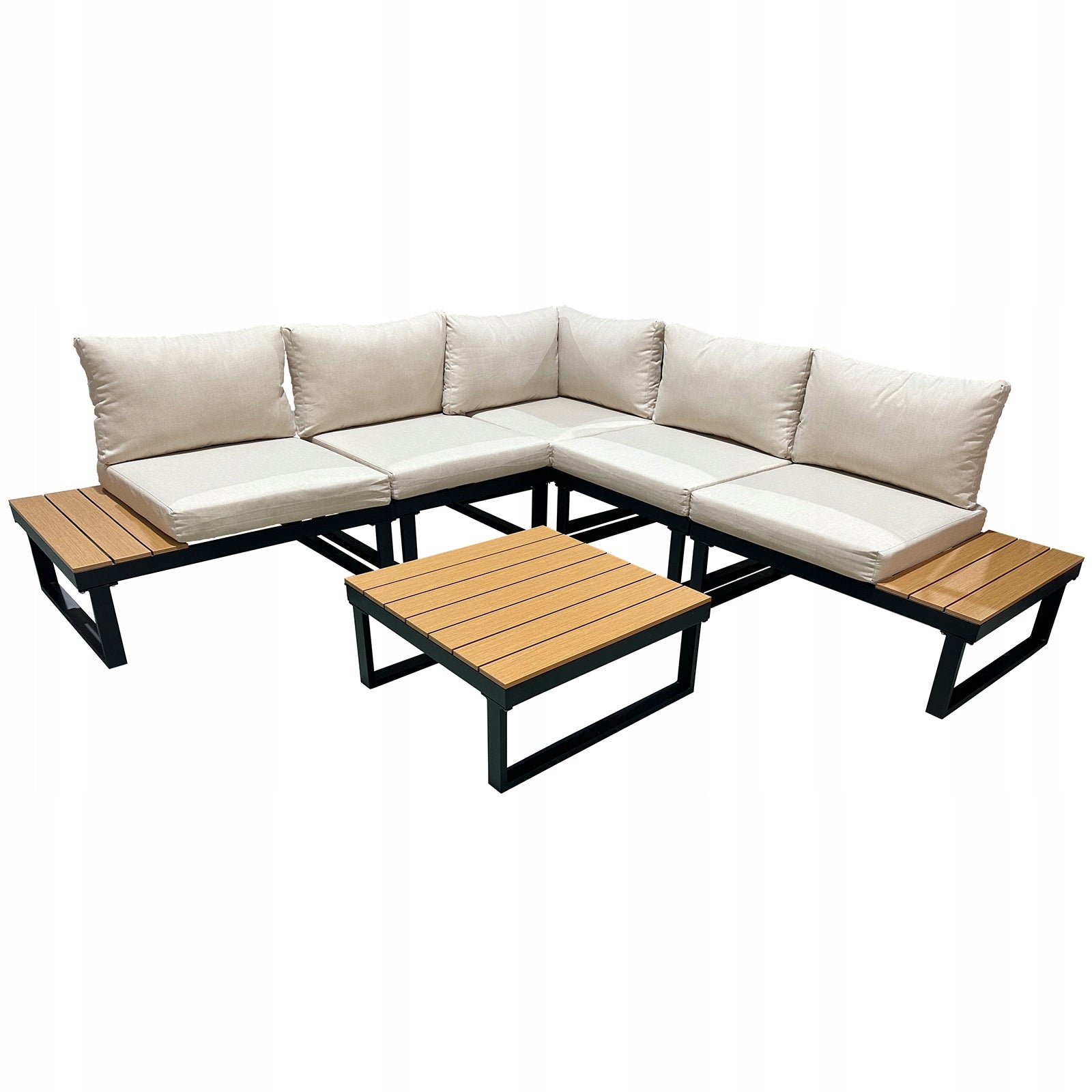 GARDEN CORNER GARDEN FURNITURE SET FOR TERRACE FOX BEIGE