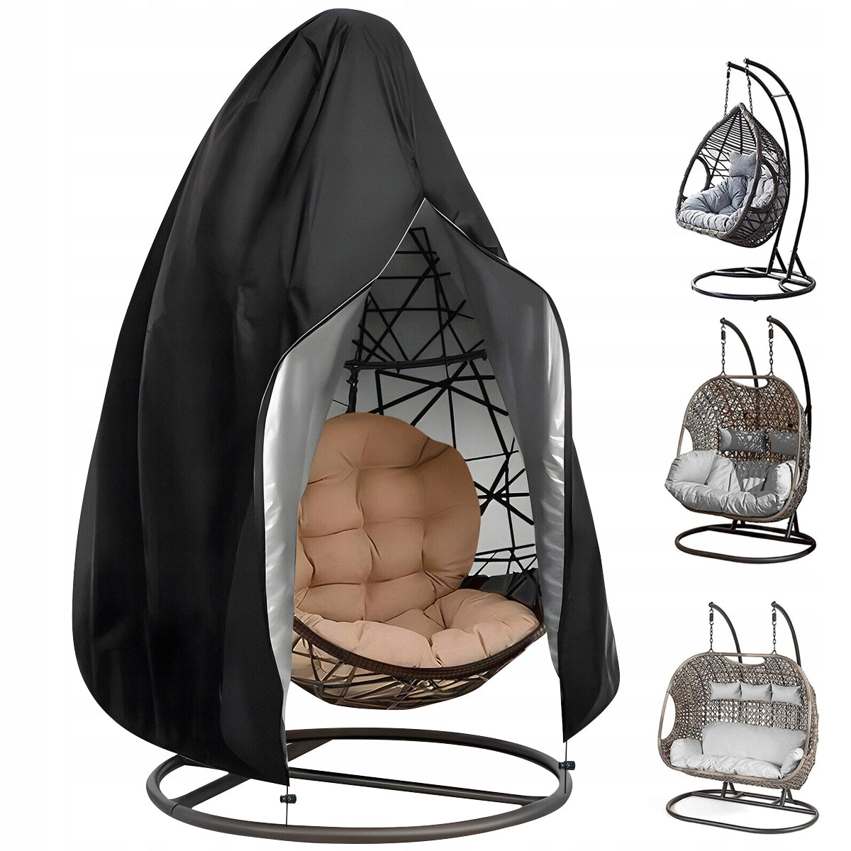 GARDEN COVER UNIVERSAL FOR ARMCHAIR HANGING GARDEN SWING + CASE