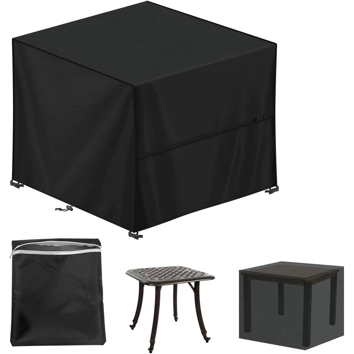 GARDEN COVER WATERPROOF FOR TABLE, 100X100X80 CM Manufacturer no brand