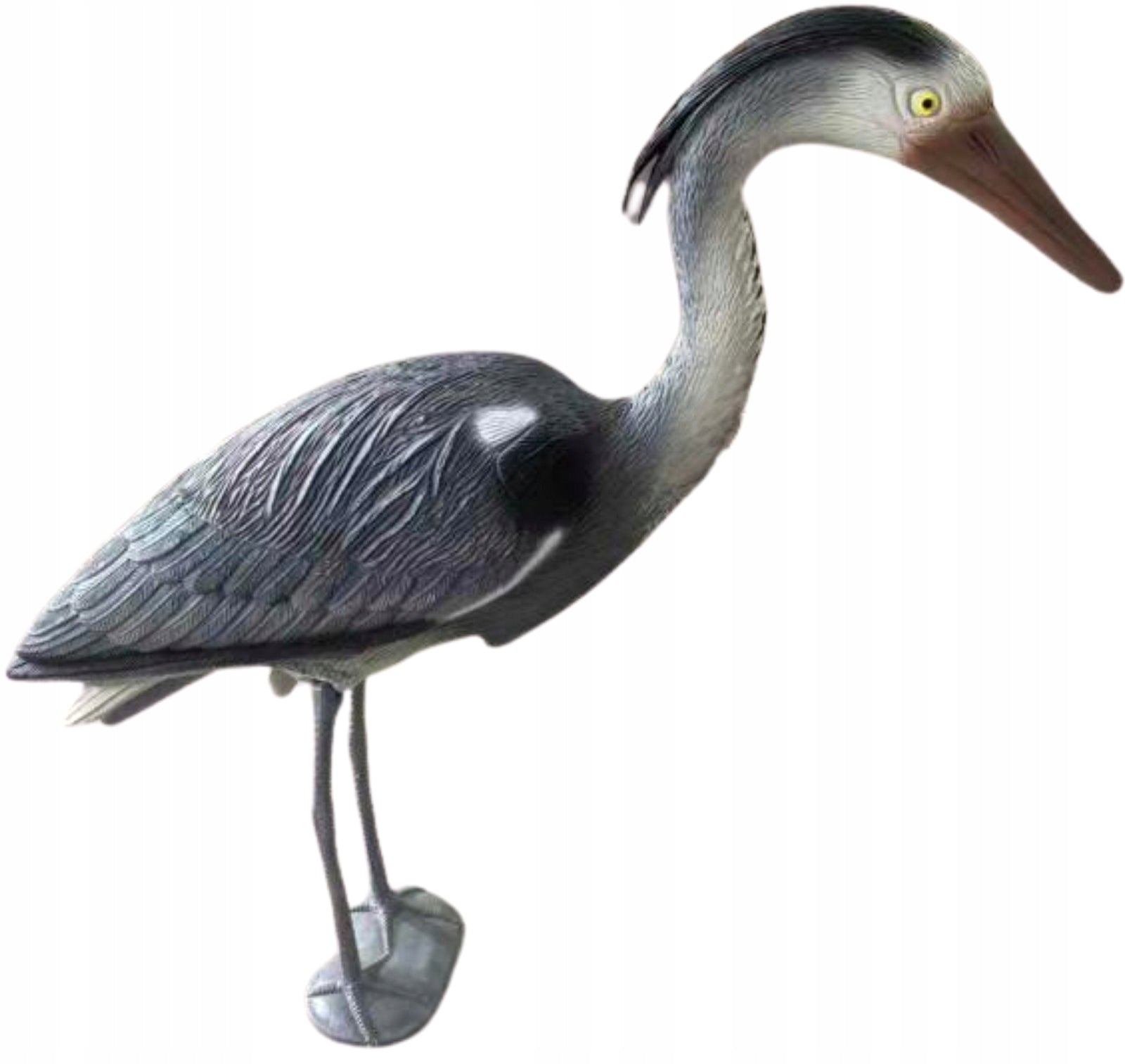 GARDEN FIGURE FIGURINE DECORATION FOR GARDEN DECORATION HERON LARGE 70cm XXL Manufacturer code CZAPLA STOJĄCY QULKI-QL94075