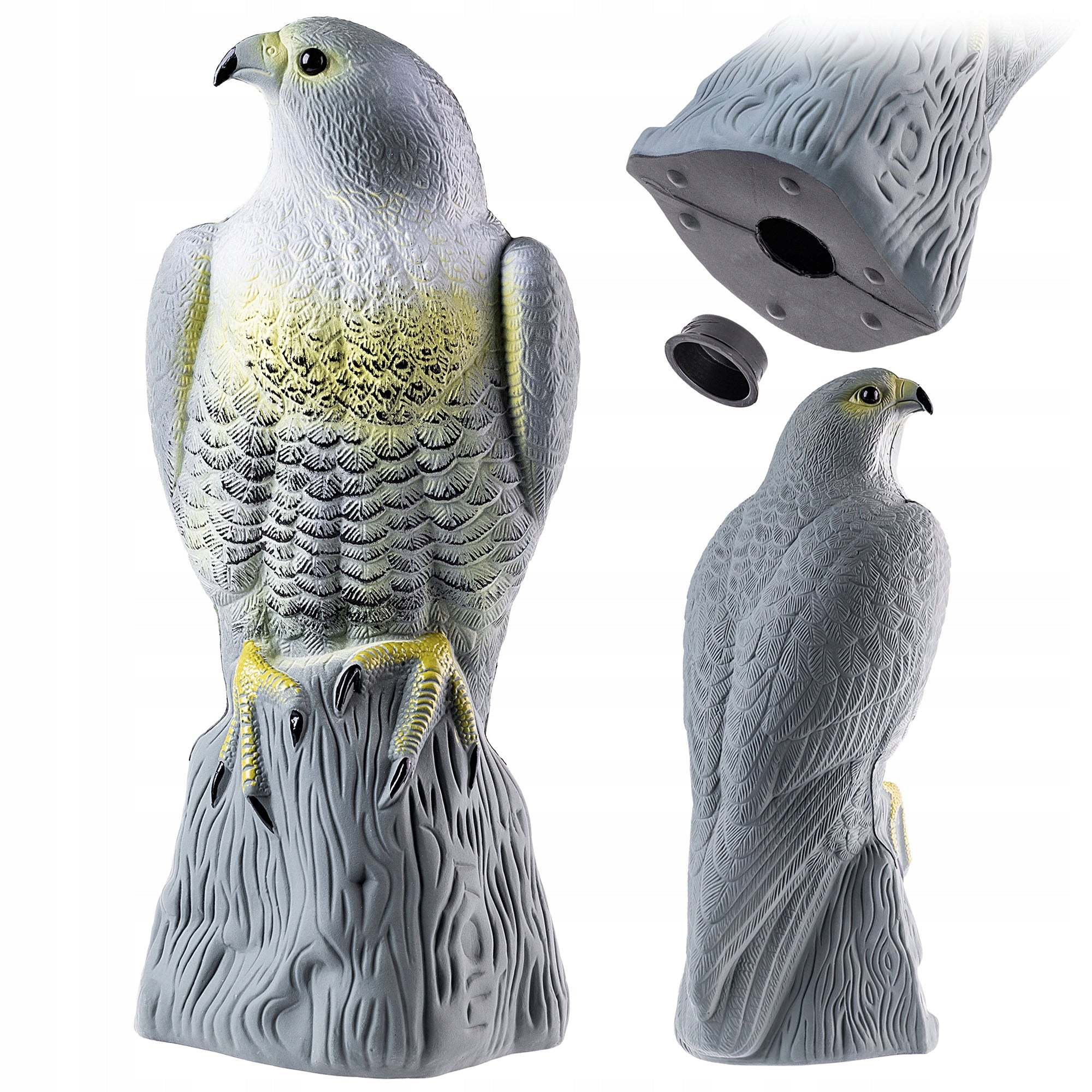GARDEN FIGURE FIGURINE DECORATION FOR GARDEN LARGE FALCON FOR GIFT