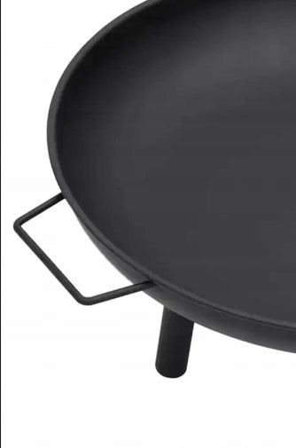GARDEN FIRE PIT GRILL BOILER WITH HANDLES 60 cm STEEL Manufacturer Karin