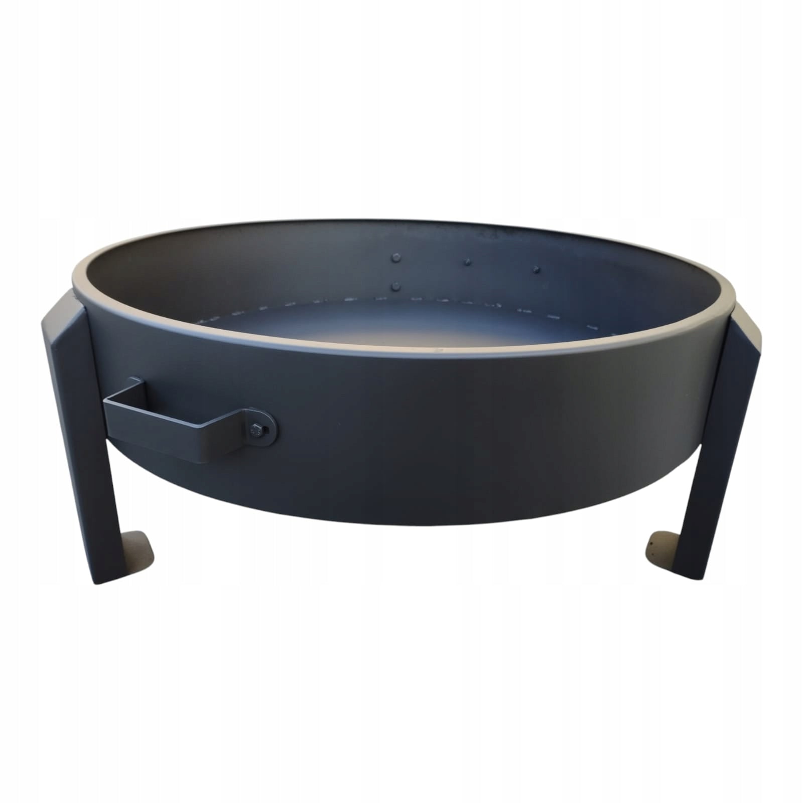 GARDEN FIREPLACE 70cm WITH HANDLES LARGE SOLID FIREPLACE GRILL Product height 30 cm