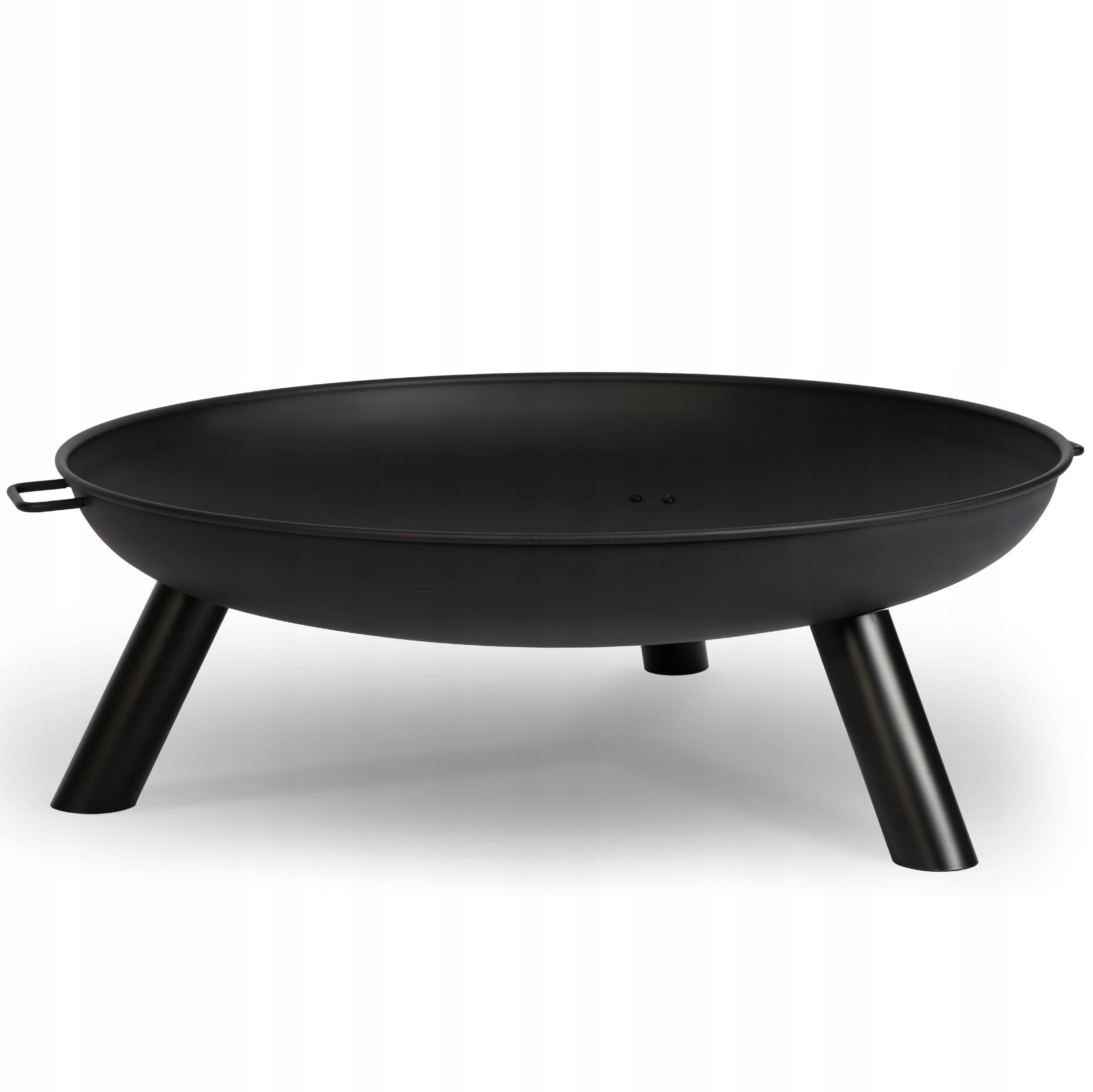 GARDEN FIREPLACE 80cm WITH HANDLES LARGE SOLID STEEL FIREPLACE GRILL Packaging status original