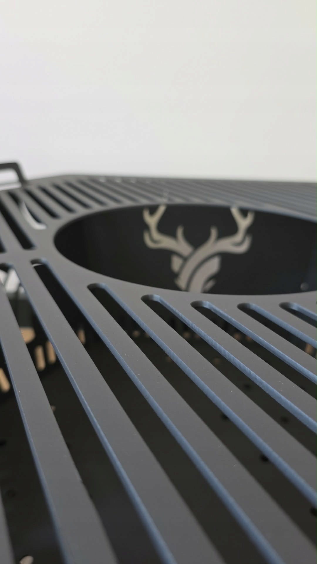 GARDEN FIREPLACE DEER WITH GRATE 2in1 FOLDING STEEL 3MM POLISH PRODUCT Material steel