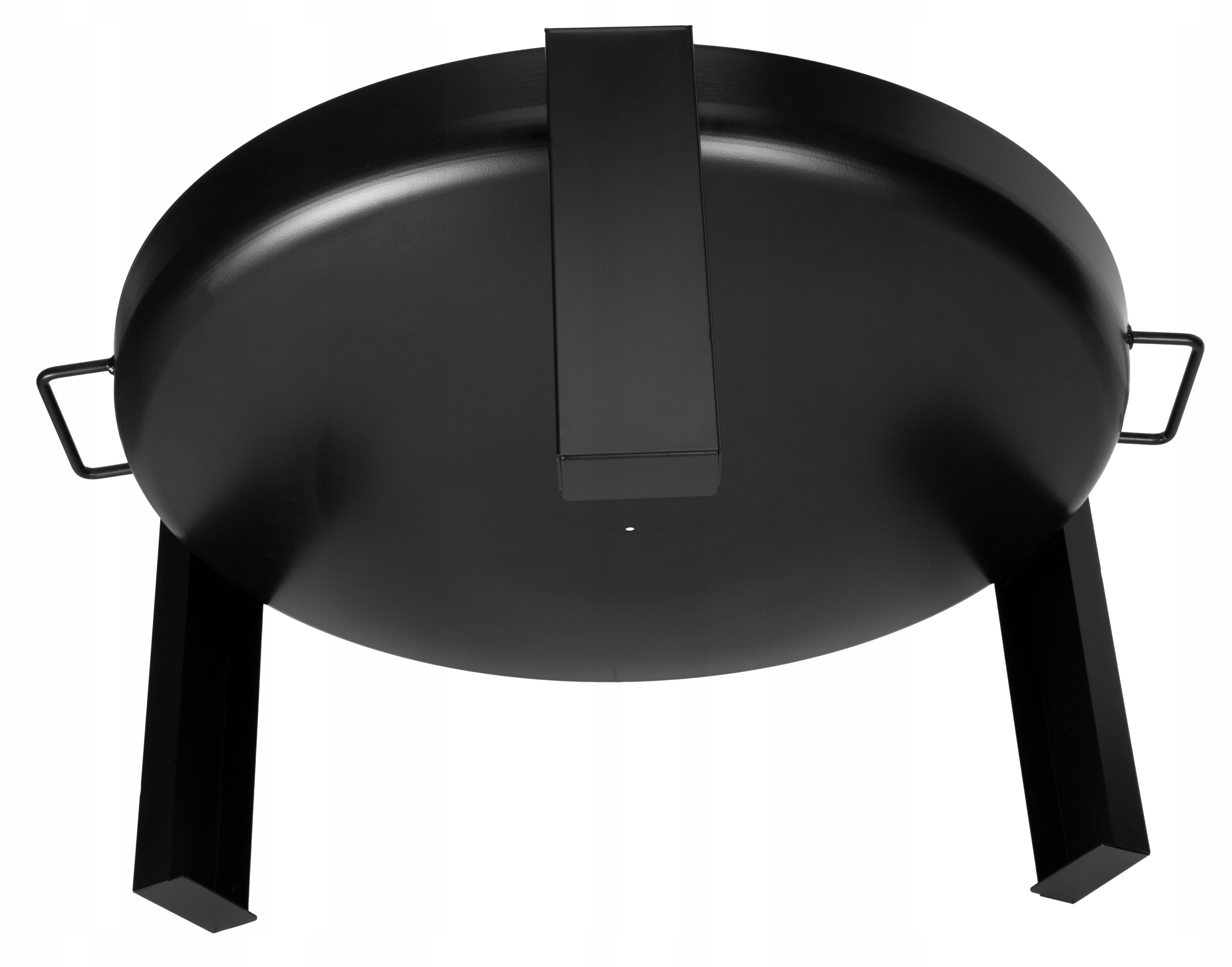 GARDEN FIREPLACE FOR FIREPLACE GRILL CAULDRON 80 CM STEEL WITH HANDLES Material steel