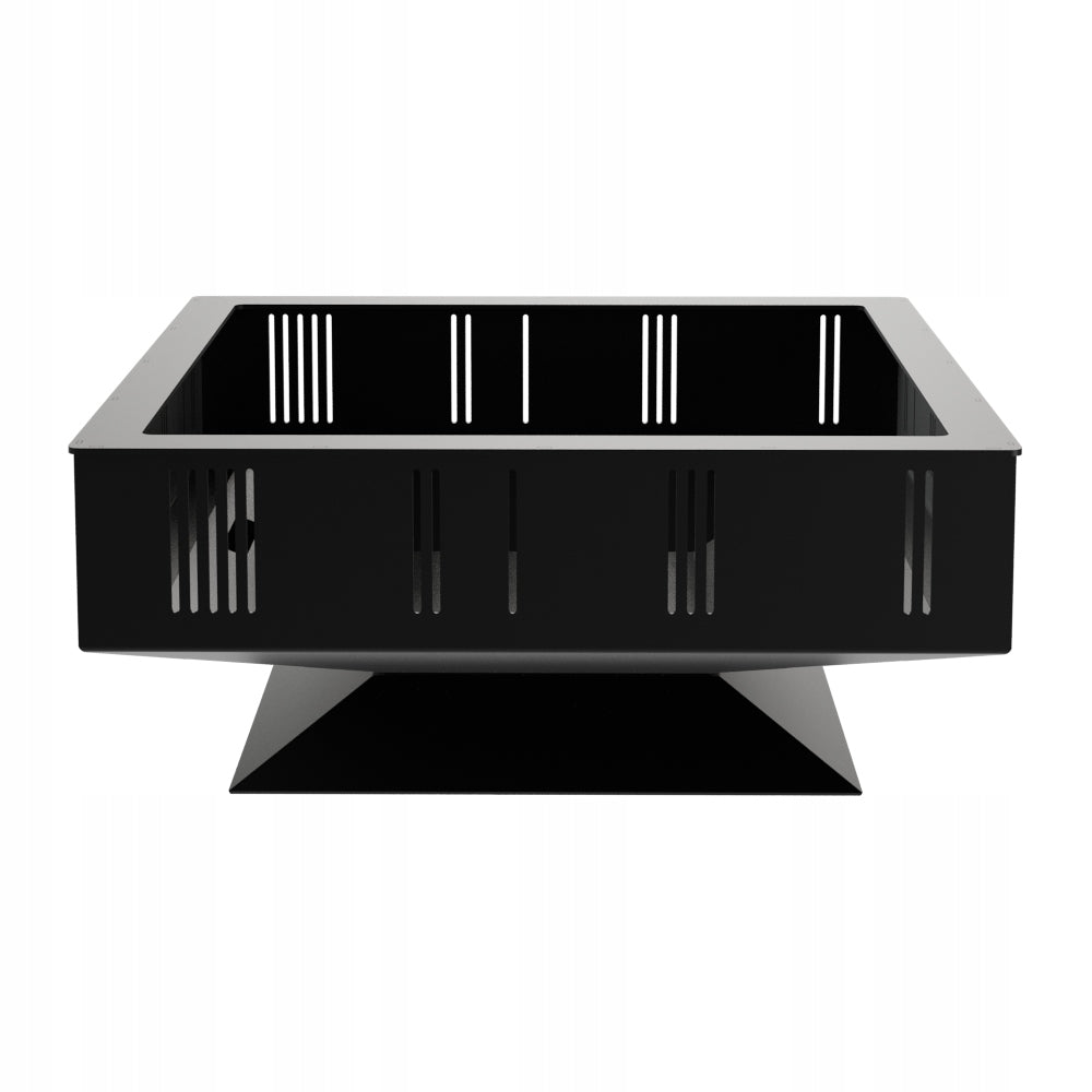 GARDEN FIREPLACE SOLID THICK STEEL LARGE 75X75 CM BLACK FIREPLACE GRILL Manufacturer Kratki
