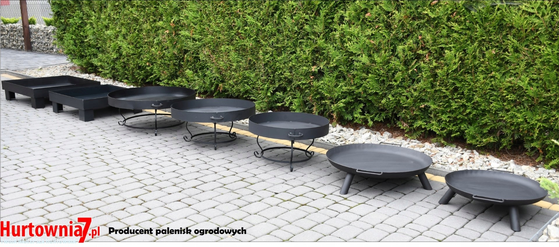GARDEN FIREPLACE STEEL ROUND 70 cm GARDEN PORTABLE THICK 2 mm! Packaging status original