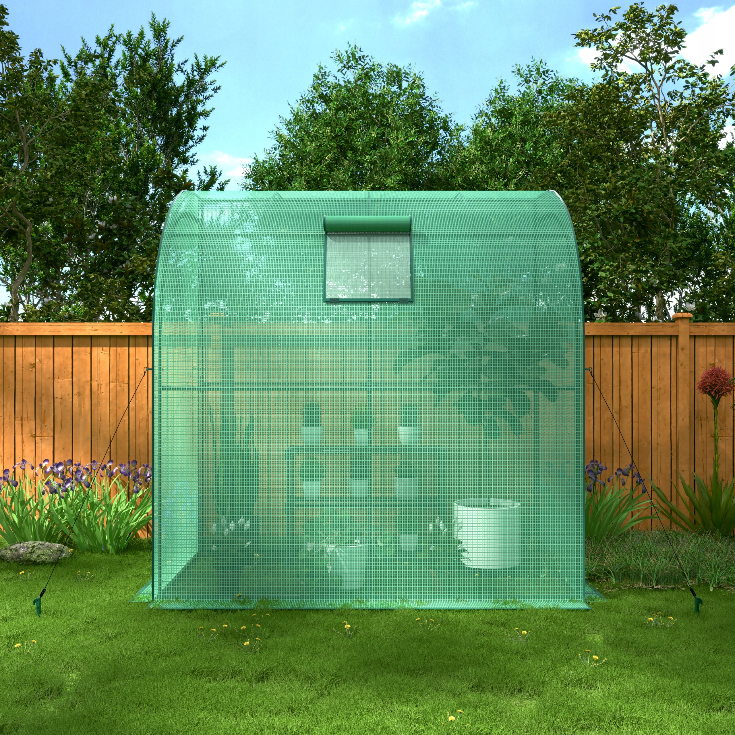 GARDEN FOIL TUNNEL GREENHOUSE UV-4 FOIL FOR TOMATOES Product weight with unit packaging 8.32 kg