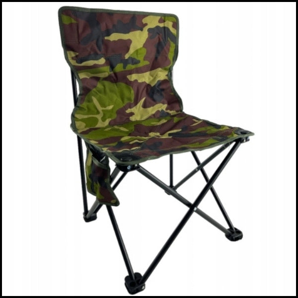 GARDEN FOLDING CHAIR BEACH FISHING 3 COLORS POCKET Color multicolor