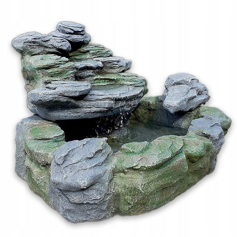 GARDEN FOUNTAIN POND WITH LED LIGHTING Manufacturer Wideshop