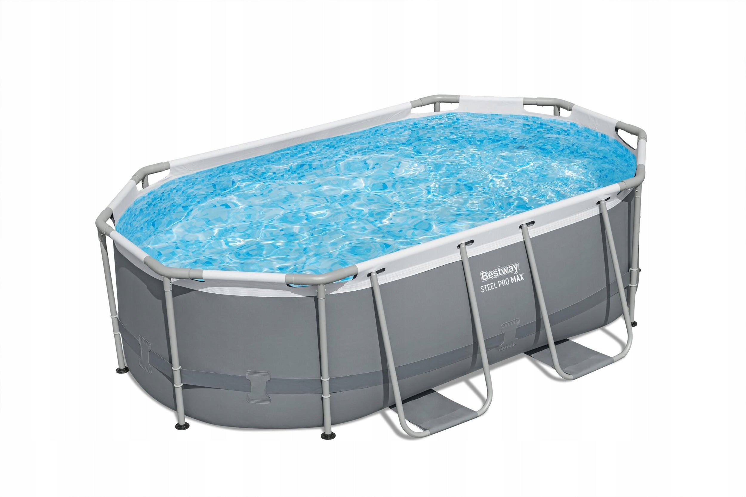 GARDEN FRAME POOL 305x200x84cm OVAL BESTWAY SET 17in1 Brand Bestway