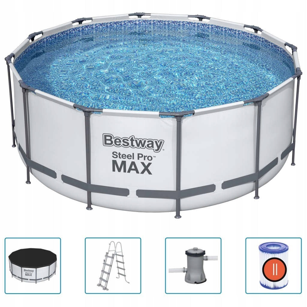 GARDEN FRAME POOL STEEL PRO MAX 366x122cm - BESTWAY 56420 Manufacturer code JO-56420_1