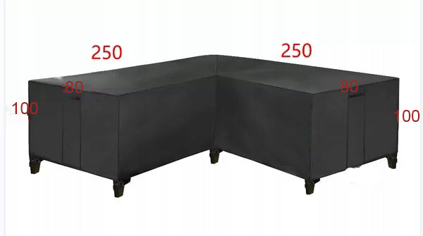 GARDEN FURNITURE CORNER COVER 250*250*100cm Manufacturer no brand